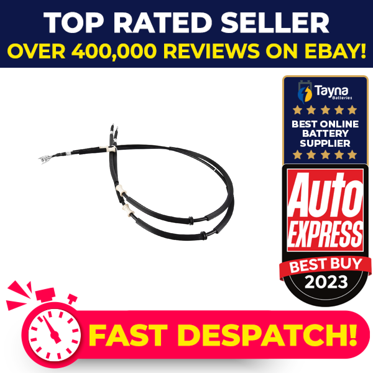 Handbrake Cable fits VAUXHALL ZAFIRA A 2.2 Rear 98 to 04 Z22SE Hand Brake Febi