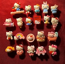 SANRIO- HELLO KITTY -SHOE CHARMS -Compatible With Crocs-Lot of 21