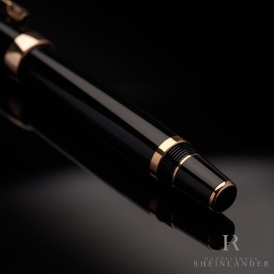 Montblanc Boheme Marron Line Rollerball Fineliner Resin Black ID