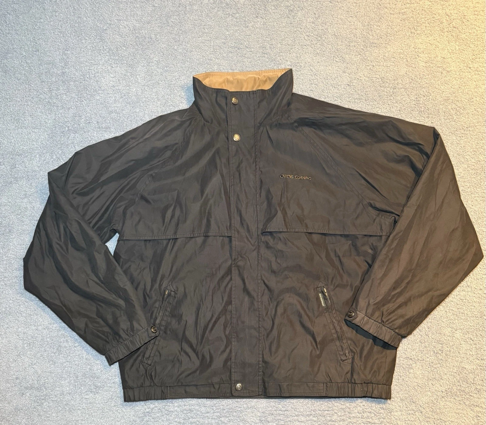 vintage Owens Corning Weatherproof Align Collection Jacket Size XL