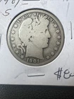 1901 S Barber Half Dollar