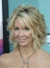 New Loose Wave Synthetic Hair Women Capless Light Blond Wigs