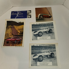 Lot Of Car Advertising Brochures, '64 Corvette Stingray, Mustang+2 Pictures
