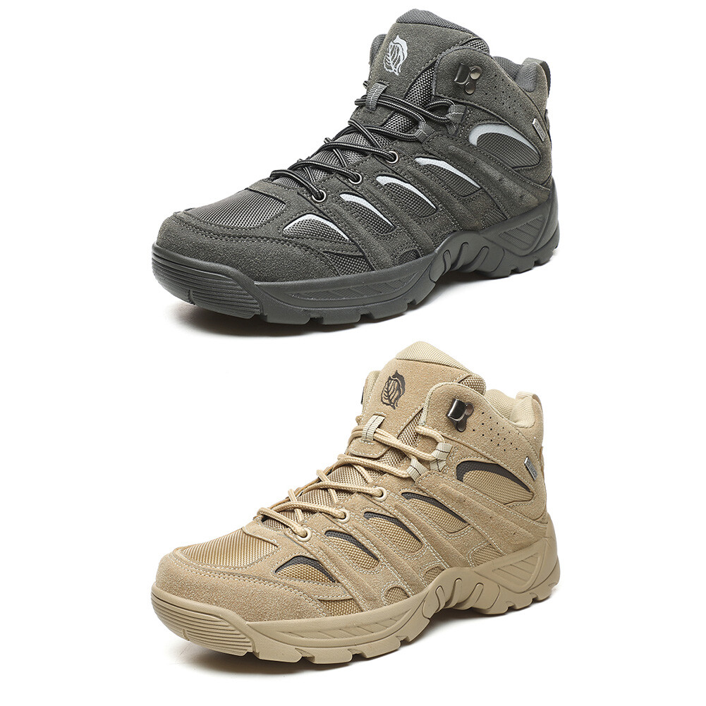 Men Hiking Boots Trekking Shoes Waterproof HighTop Shoes Outdoor