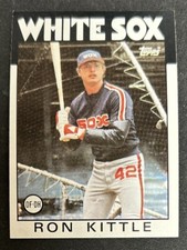 1986 Topps Ron Kittle Baseball Card #574 White Sox OF-DH VG O/C