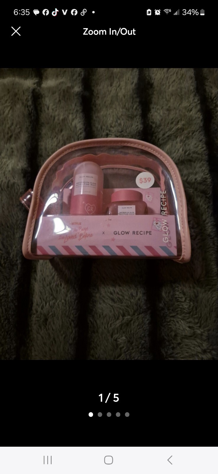 Glow Recipe x Netflix To All The Boys Skincare Collection Set