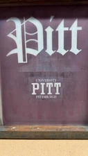 Pitt Vintage Silk Screen Printing Frame 25 x 21" Screen Size