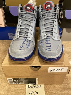 nike galaxy dunks blue