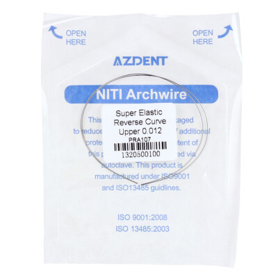 AZDENT Dental Niti/Stainless Arch Wire Round Ortho Nature/Ovoid/Square Form