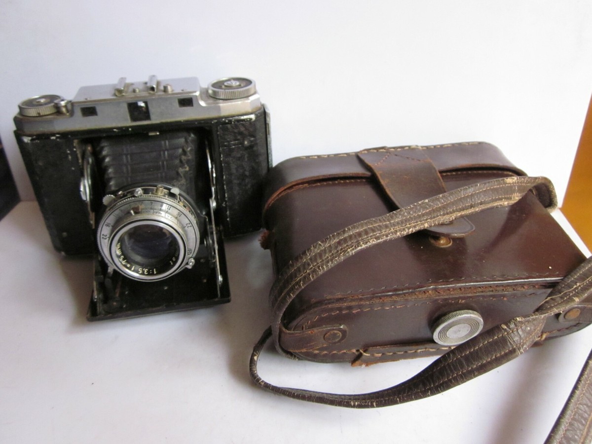 Zeiss Ikon Mess Ikonta Rangefinder x6 120mm Folder Camera 75mm