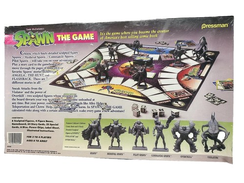 Spawn The Game Todd McFarland 1995 juego de mesa sellado Nee - Imagen 4 de 4