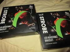 IJOY STROBE LED ADJUSTABLE BRACELET ...NEW 2 REDUCED