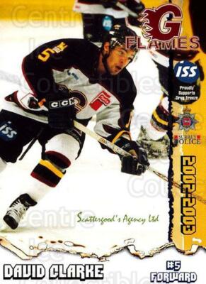 2002-03 UK British Elite Guildford Flames #3 David Clarke