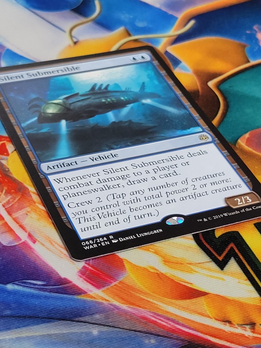 C4185 MAGIC MTG WAR OF THE SPARK SILENT SUBMERSIBLE #066 NM