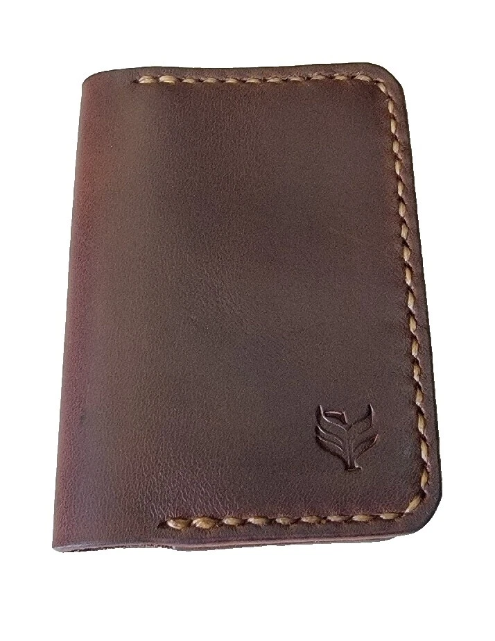 Fox Brown Leather Wallets for Men