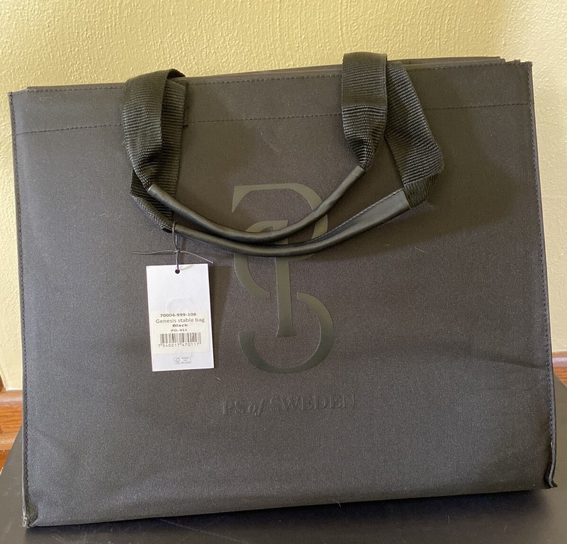 PS Of Sweden Genesis Horse Equine Grooming Stable Tote Bag Black XL