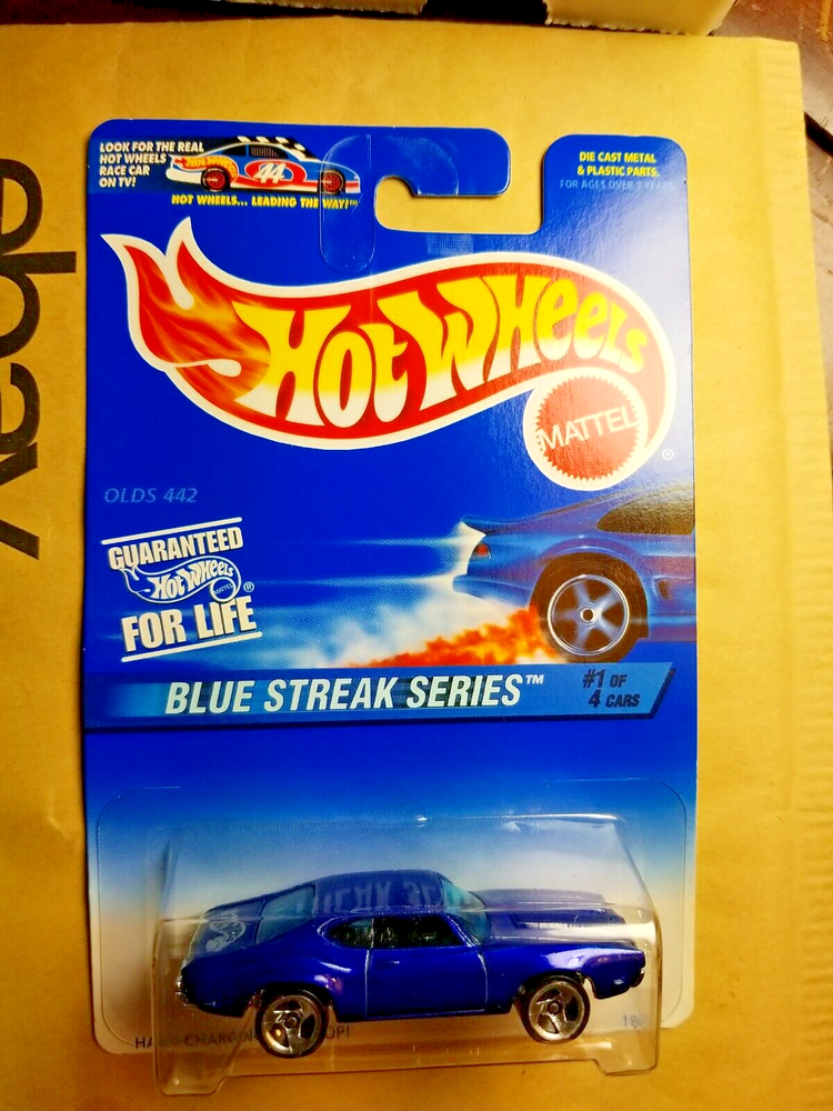 1997 Hot Wheels Blue Streak Series Olds 442 #573