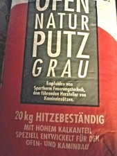"20kg Kachelofenputz Kachelofenschlemme Putz Kachelofen