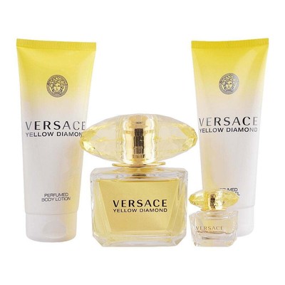 Versace Yellow Diamond 4 Piece Gift Set for Women