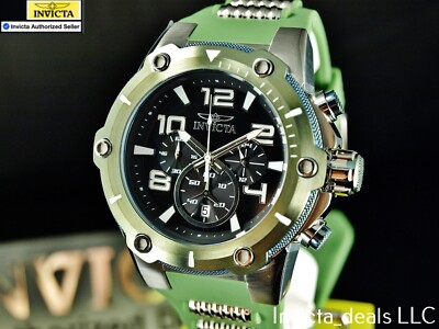 Invicta Men's 52mm SPEEDWAY VIPER Chronograph BLACK DIAL Invicta Men's 52mm SPEEDWAY VIPER Chronograph BLACK DIAL