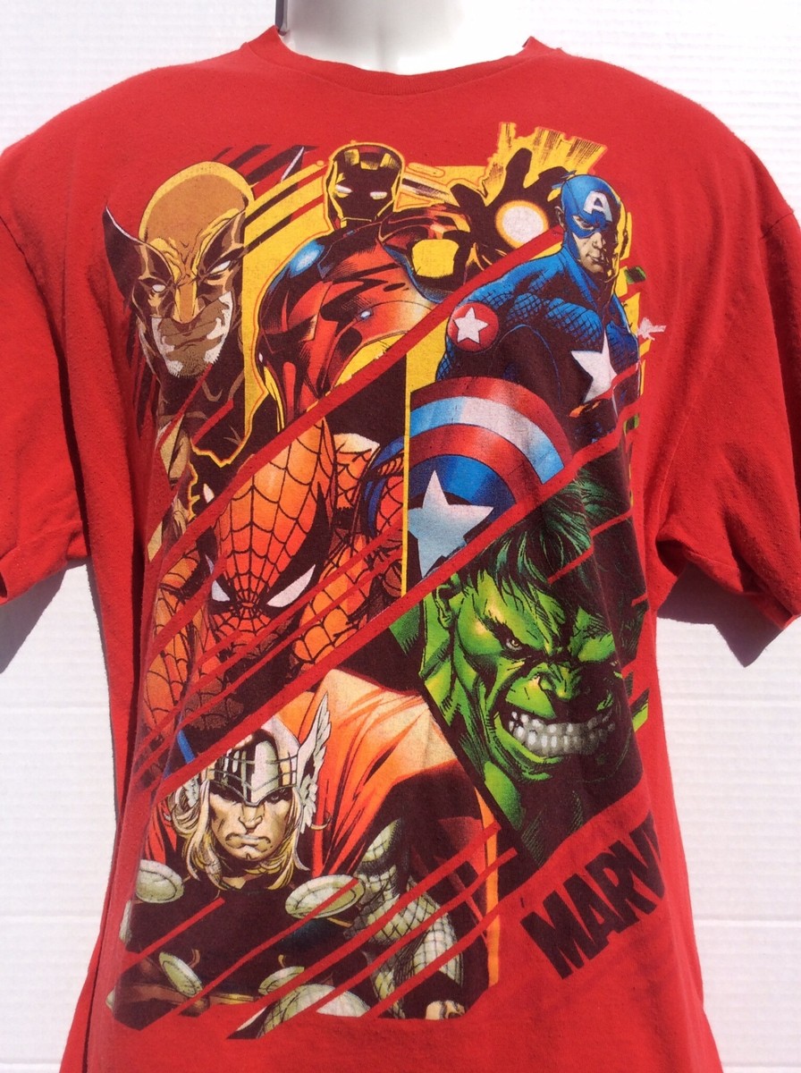Marvel Comics Capt America Ironman Thor Hulk AVENGERS Spiderman