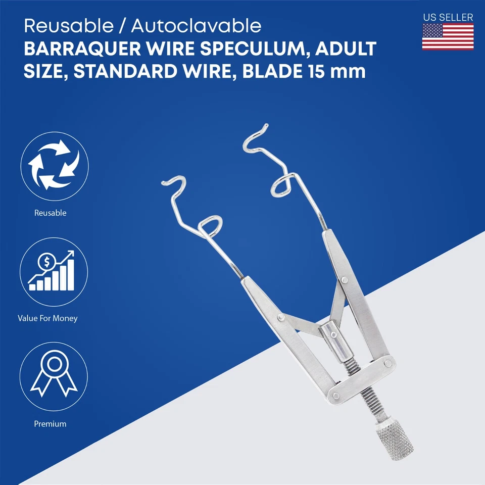 Kit Lasik Reutilizable para Procedimientos Oftálmicos Instrumentos Quirúrgicos Oculares Kit 12 Piezas Foto 4 de 4