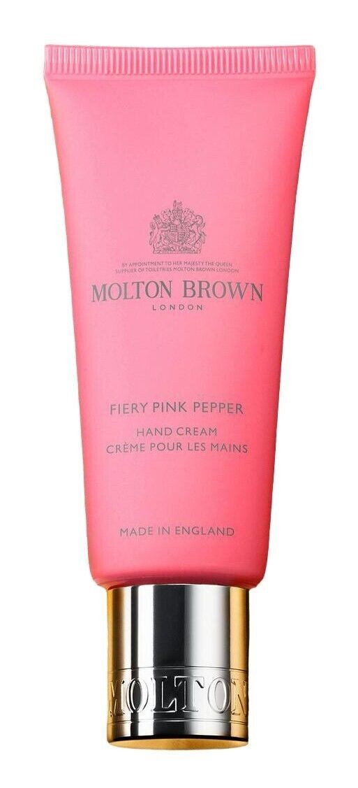 Molton Brown Fiery Pink Pepper HAND CREAM 40ml Shea Butter/Crambe Oil New