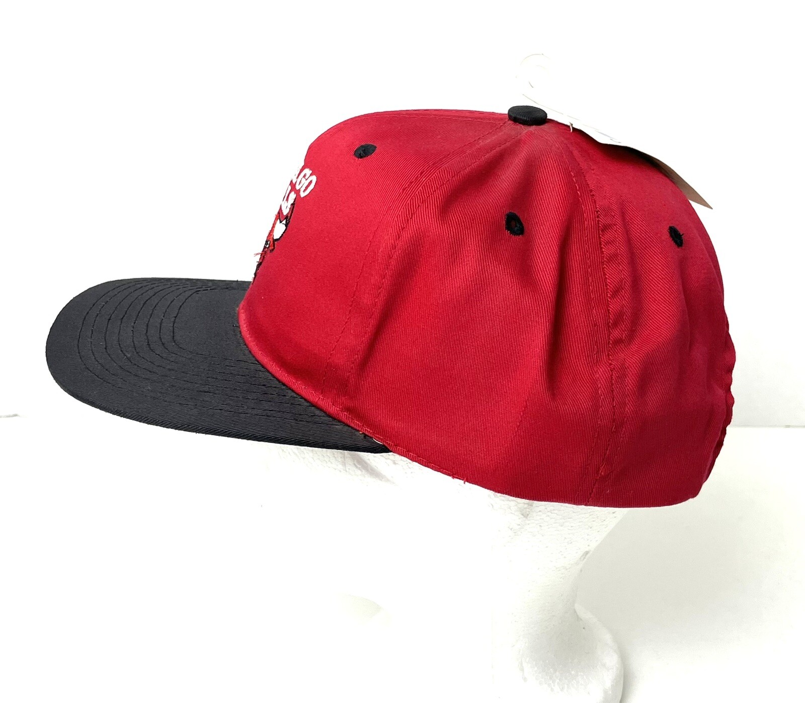 Vintage NWT Chicago Bulls Drew Pearson Companies SnapBack Hat Cap NBA Basketball