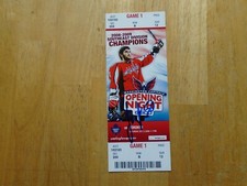 Jonas Gustavsson  Autographed  1st NHL Game Ticket 