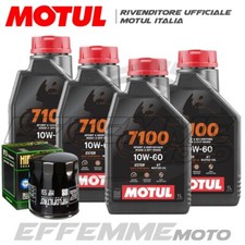 Tagliando MOTO GUZZI Breva 1100 ie 2004 2005 2006 (4 7100 10W60 + Filtro olio)