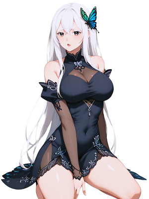 Echidna Re:Zero Waifu Sticker Anime 6'' Car Decal Weatherproof