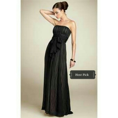 bcbg long black dress