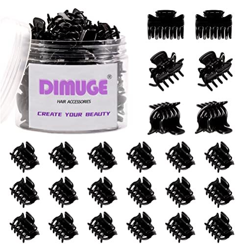 24 pinzas para el pelo pequeñas de 1 pulgada para mujer