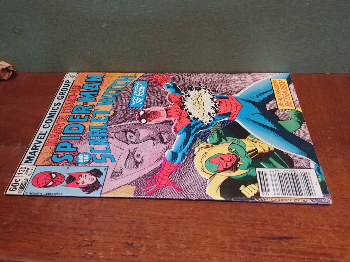 Marvel Team Up #130 1983 Spider Man & Scarlet Witch Vision 7.5 | eBay