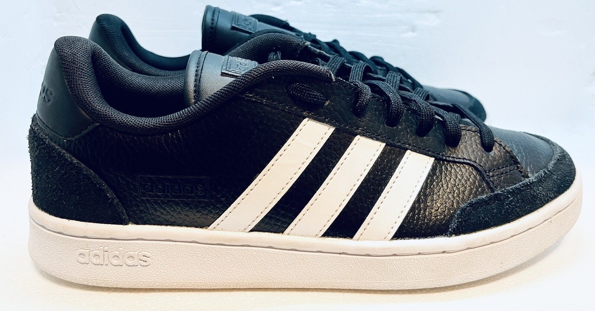 Size Adidas Grand Court SE Black White for sale online