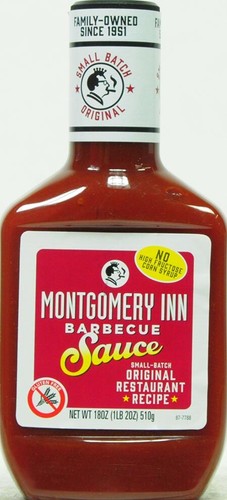 Montgomery Inn Barbecue Sauce, Original, 18oz (1-Bottle) - Picture 1 of 2