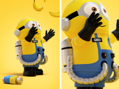 MEGA SPACE MOLLY 400% Minions Sealed New | eBay