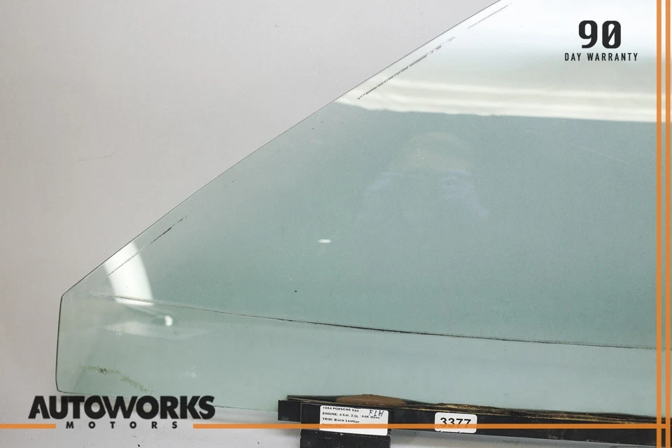 84-95 Porsche 944 968 Puerta delantera izquierda lado conductor ventana cristal 94454202301 OEM Foto 3 de 4