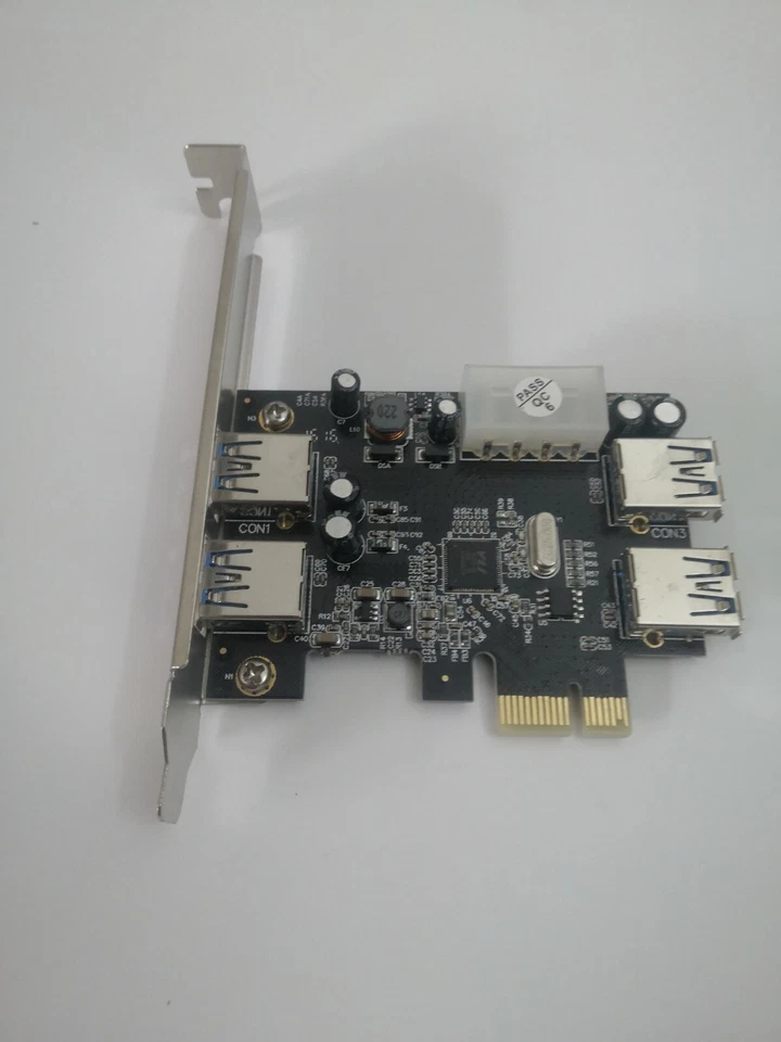 CSL Scheda Adattatore PCIe Card USB 3.0 2 ESTERNE + 2 INTERNE - Immagine 2 di 3