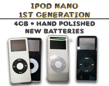 Refurbished 4GB iPod Nano 1st Gen - New Batteries, Polished, Tested  Working 