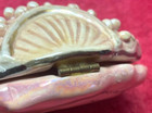 HEATHER GOLDMINC BLUE SKY SHELL WITH PEARLS TEALIGHT HOLDER OR TRINKET BOX-PINK — photo 6