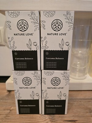 4 x Nature Love Curcuma Balance OVP LETZTER PREIS 