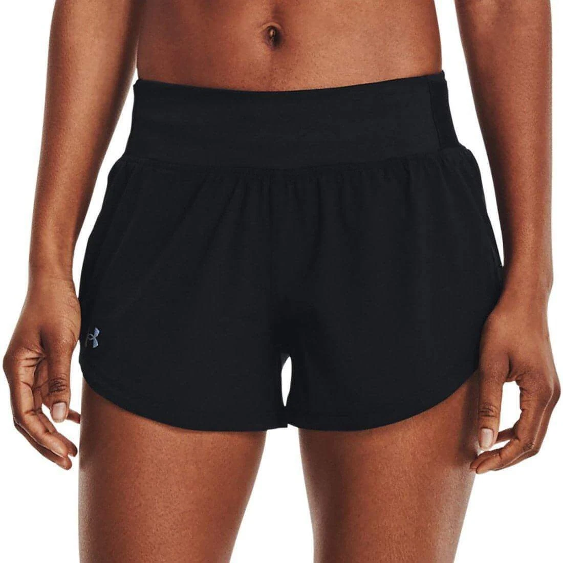 Under Armour Speedpocket Performance Womens Running Shorts - Black