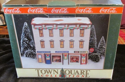 Coca Cola Town Square Dick's Corner Luncheonette 1992 Lighted - Picture 3 of 3