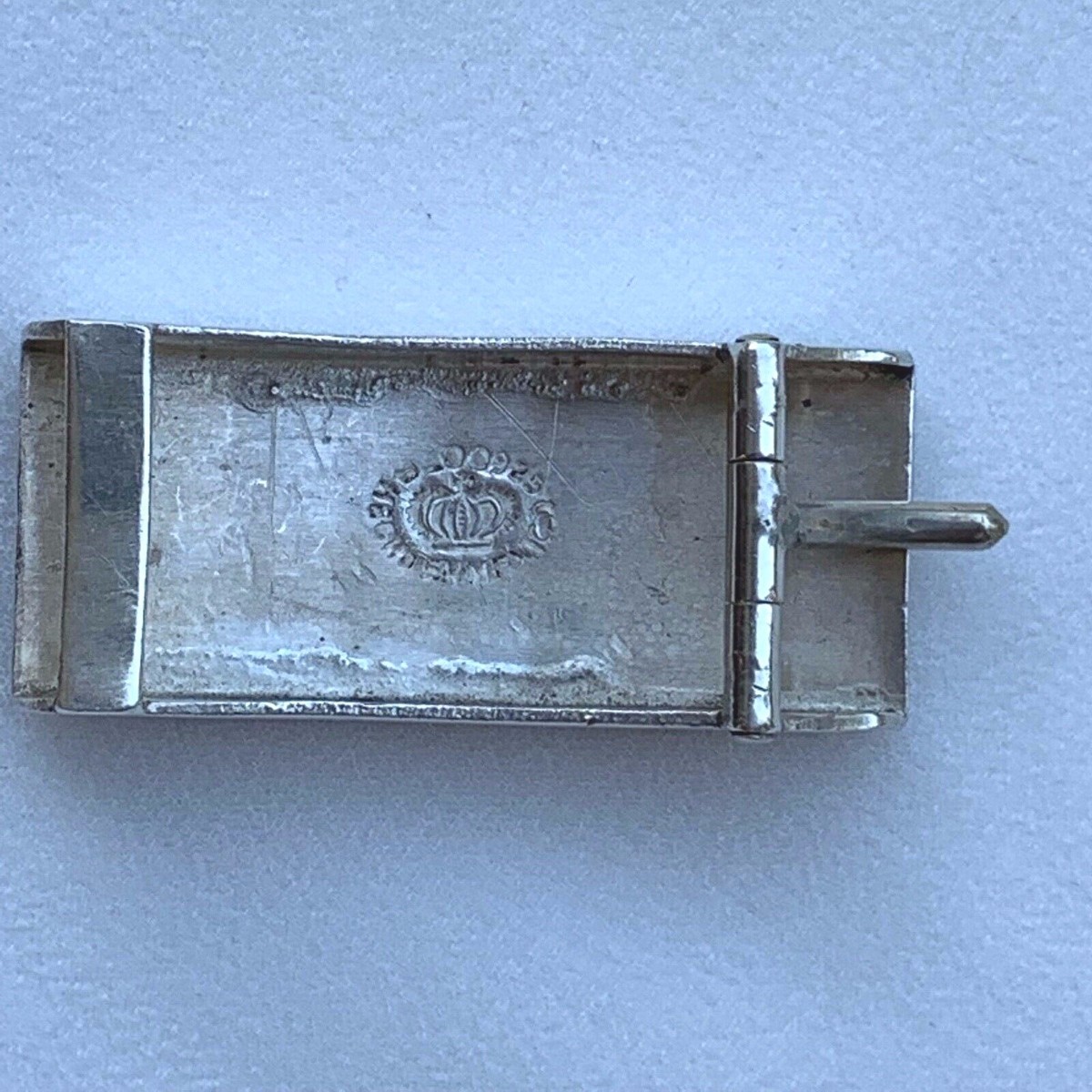 Vintage Sterling Silver 925 Belt Buckle for 3/4\