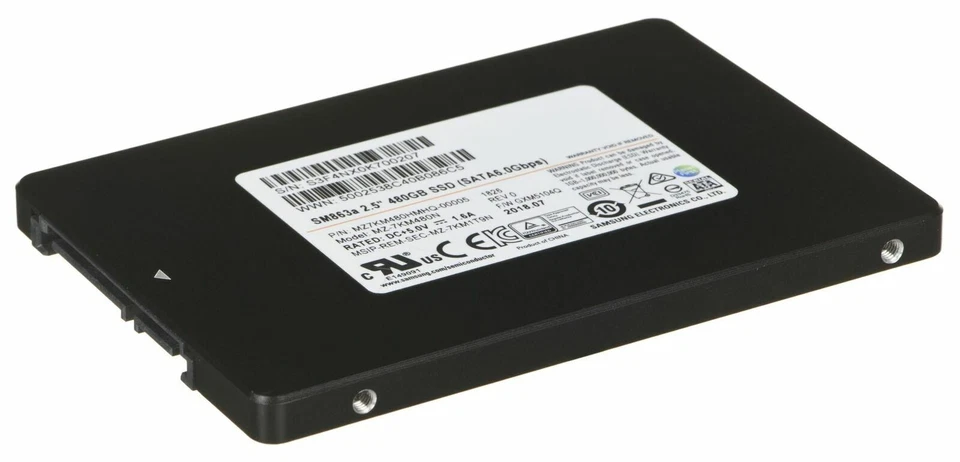 New 480GB SATA 6Gb/s 2.5" SSD SM863a HP MK000480GWCEV 878678-001 Hard Drive - Image 2 of 3