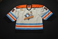 VTG Game Worn San Diego Gulls Jersey Hockey Koenig Signed Autographed 2003 7023