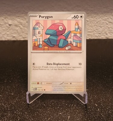 Porygon - 142/182 Paradox Rift Pokemon - NM/MINT