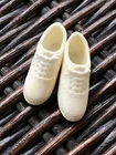 Vintage Barbie Francie Casey Skipper Japan White Athletic Tennis Shoes Mattel