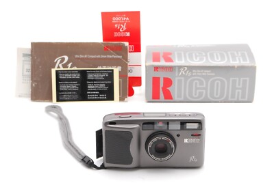 Read [EXC +5 w/ Box] Ricoh R1s Gray Point & Shoot 35mm Film Camera From JAPAN